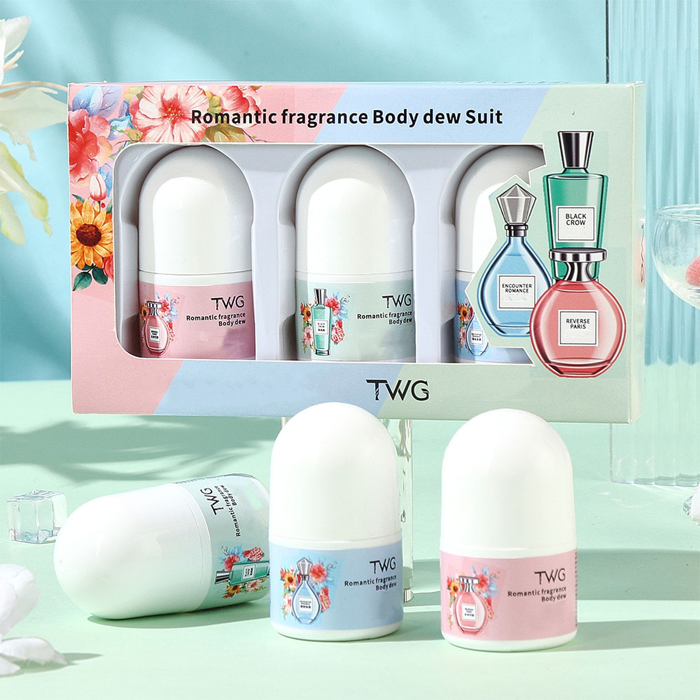 Perfume Fragrance Body Lotion - Romantic Fragrance Body Solid Perfume Roll-on