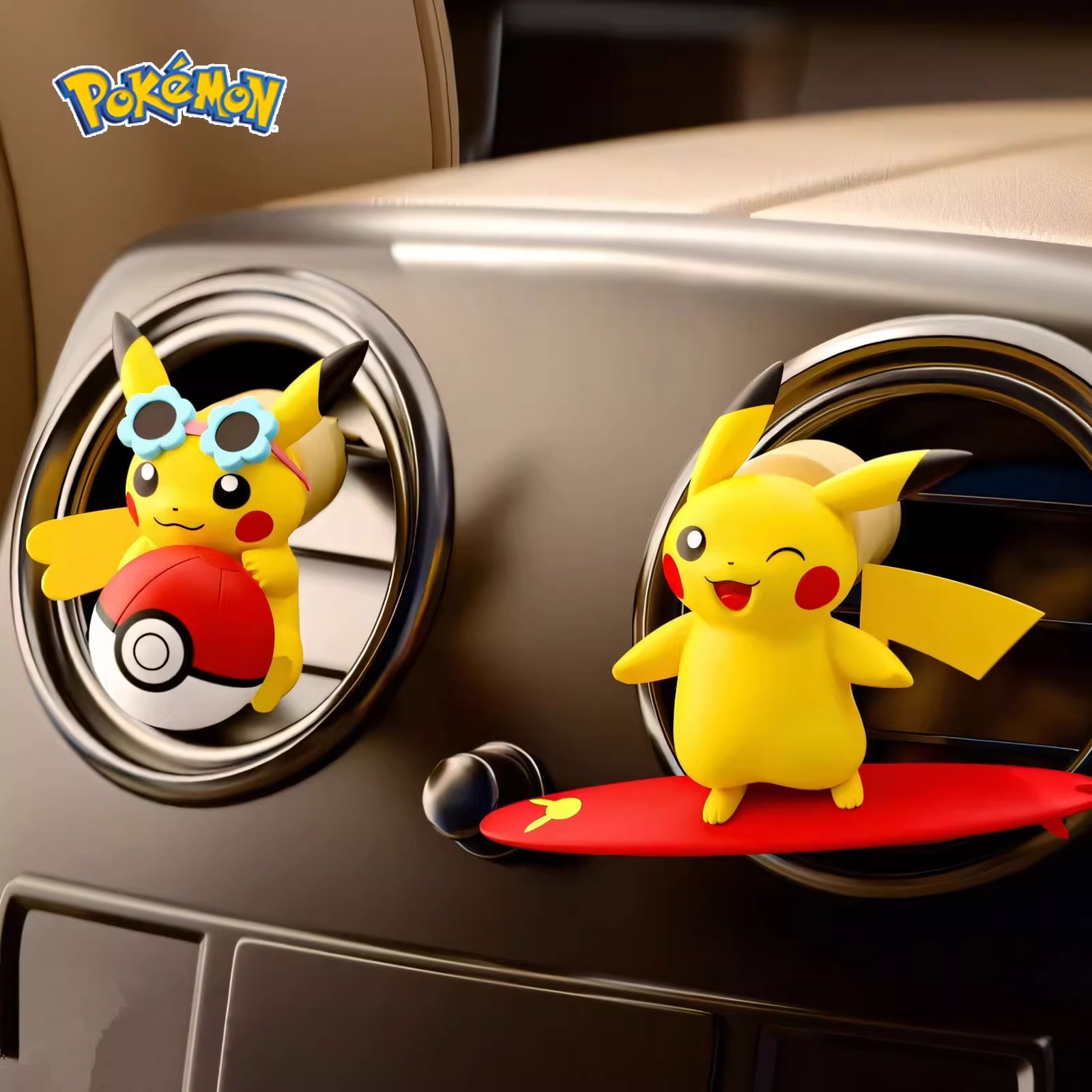 Perfume Fragrance Good - Anime Pokemon Pikachu Action Figure Car