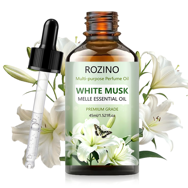 Musk White Oil - Premium White Musk Essential Oil, Multifunctional