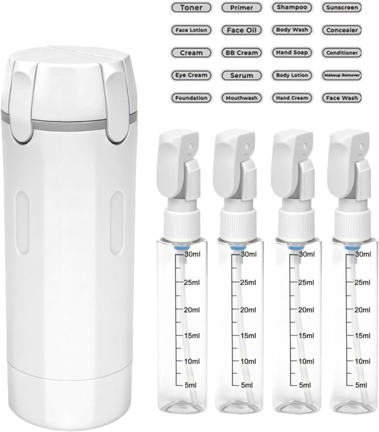 Perfume Fragrance Vending Machine - 4 In 1 Travel Dispenser Portable