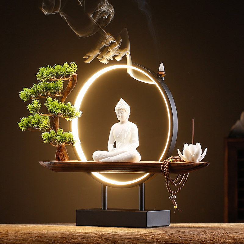 Perfume Fragrance Base - Bakhoor Incense Stick Burner Holder Buddha