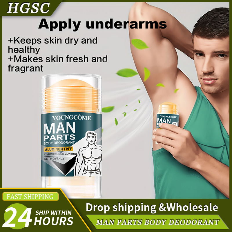 Perfume Fragrance Stick - Men's Natural Deodorizing Stick Underarm Care