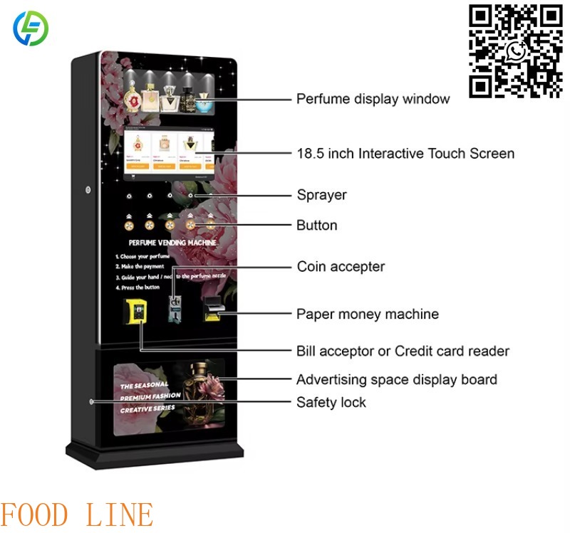 Customized  Popular Wholesale  - Perfume Fragrance Vending Machine review and price