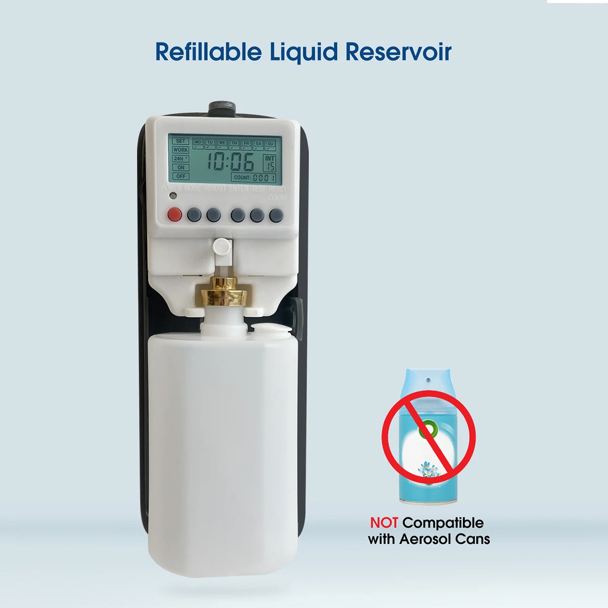 Liquid Air Freshener Dispenser - Perfume Fragrance Vending Machine review and price