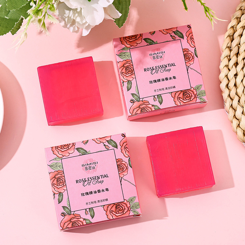Rose essential oil soap, wash  - Perfume The Fragrance review and price