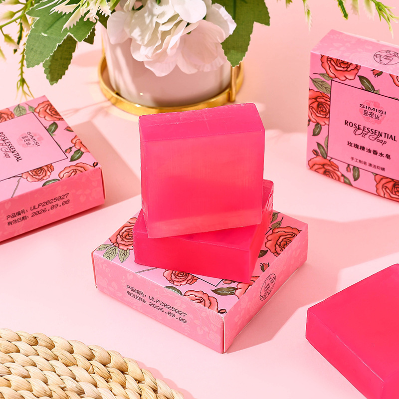 Rose essential oil soap, wash  - Perfume The Fragrance review and price