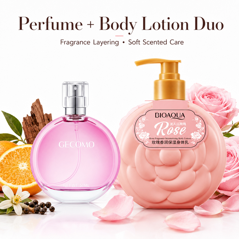 GECOMO Women's Perfume Set 50m - Perfume Fragrance Body Lotion review and price