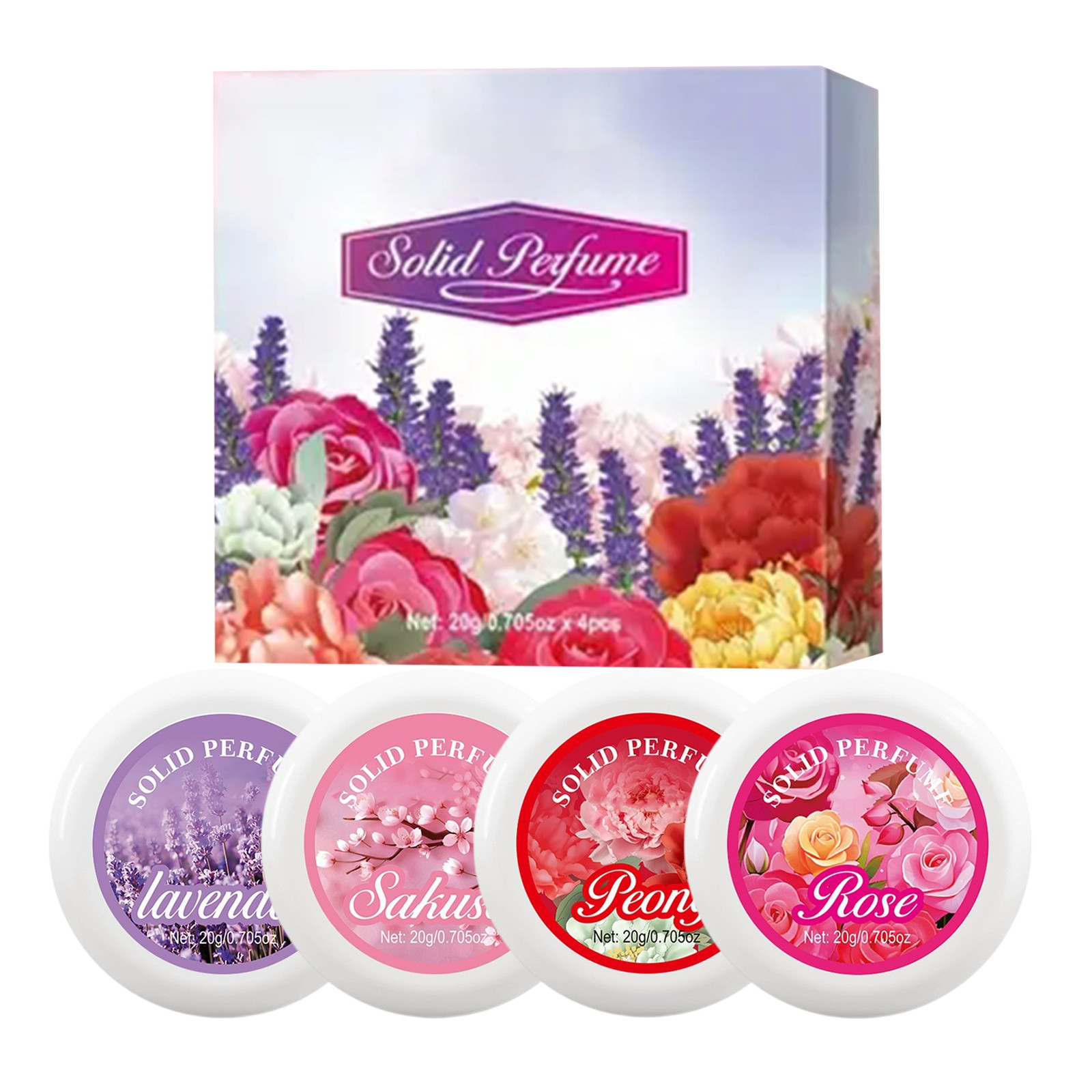 4pcs/Box Body Lotion Gift Box  - Perfume Fragrance Body Lotion review and price