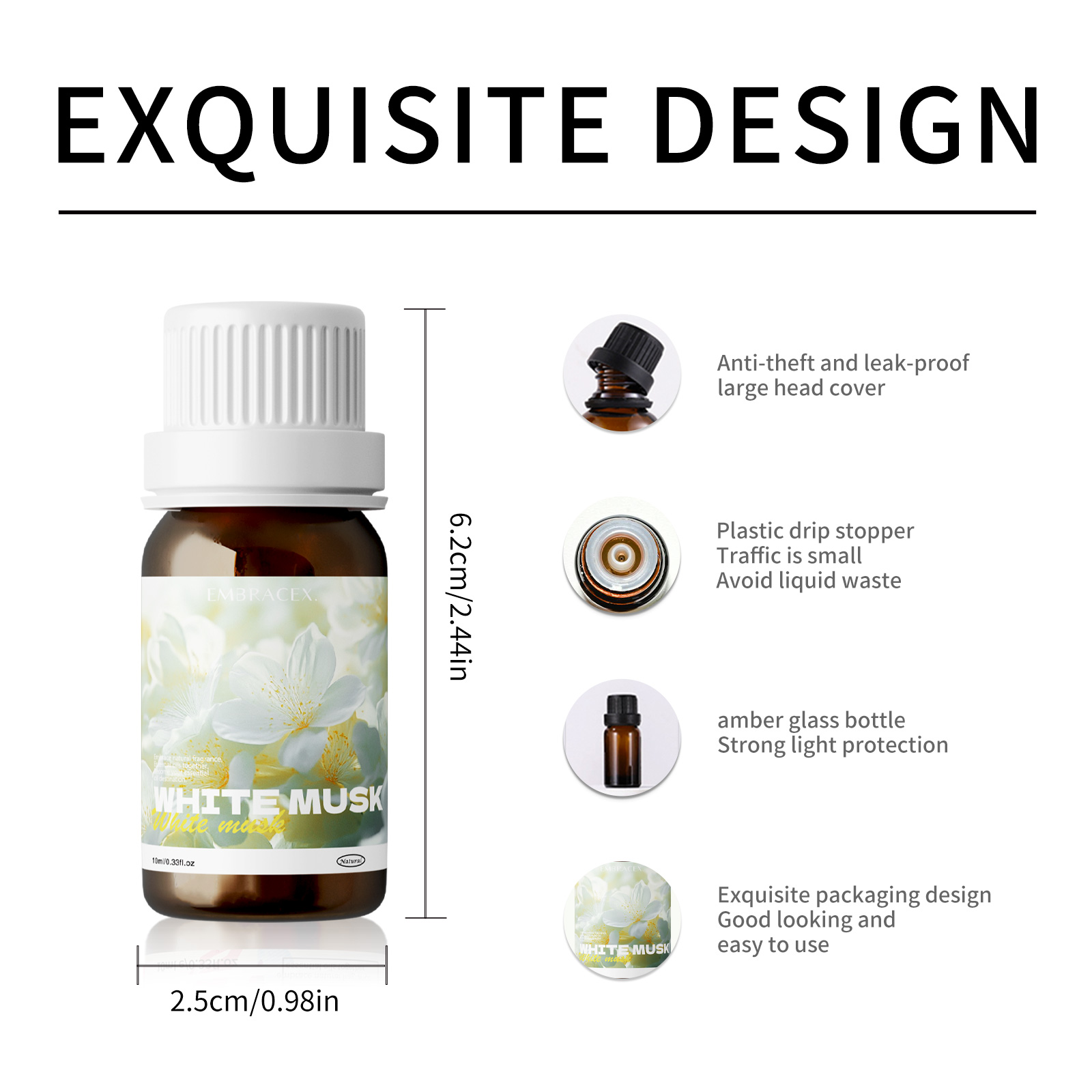 10ml White Musk Oil Rosemary O - Musk White Oil review and price