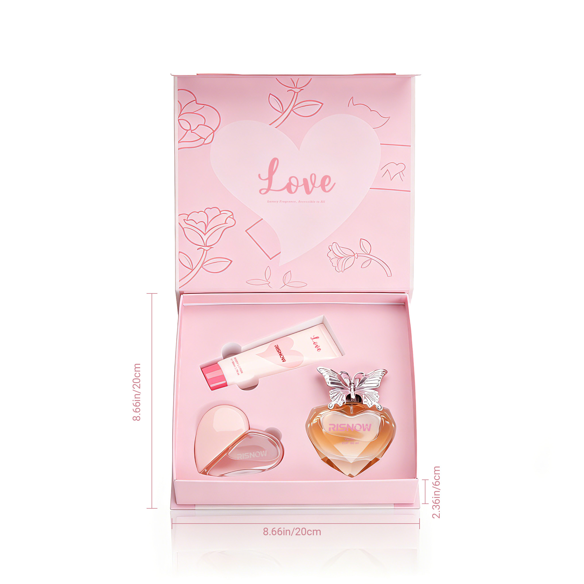 RISNOW Perfume Gift Set for Wo - Perfume Fragrance Body Lotion review and price