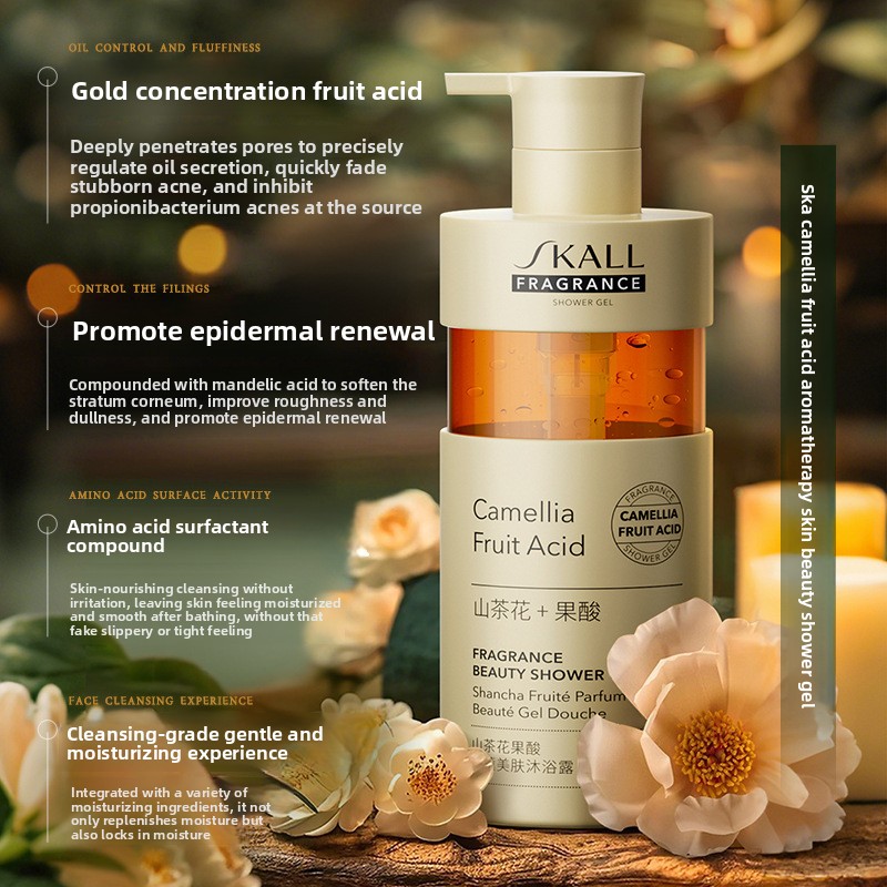 Camellia Fruit Acid Body Wash  - Perfume Fragrance Body Lotion review and price